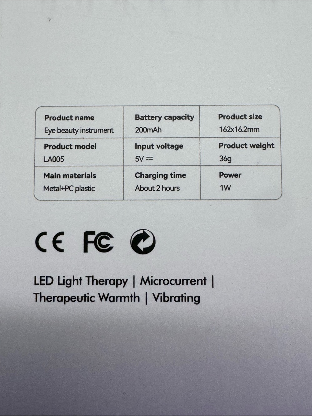 Red Light Face Wand with 7 in 1 Wand Light Therpay - Picture 6 of 11